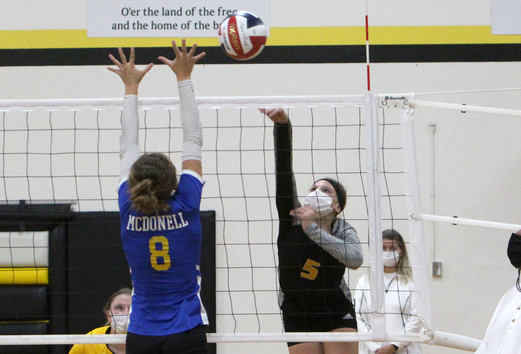 McDonell at Cadott volleyball 10-8-20